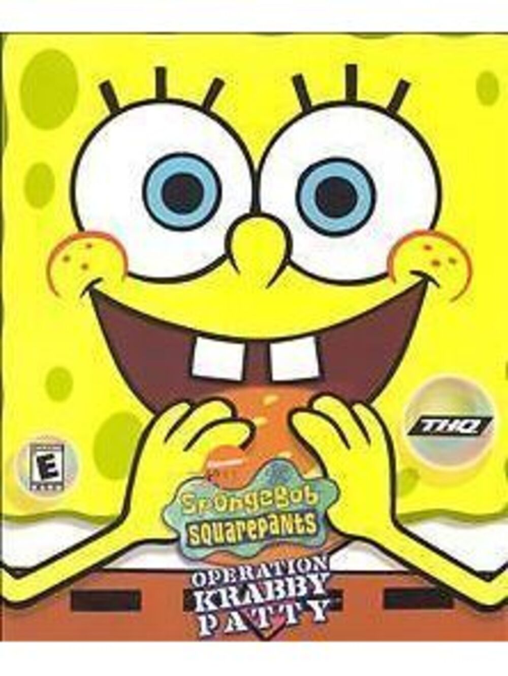 SpongeBob SquarePants Operation Krabby Patty PC CD-ROM 2001